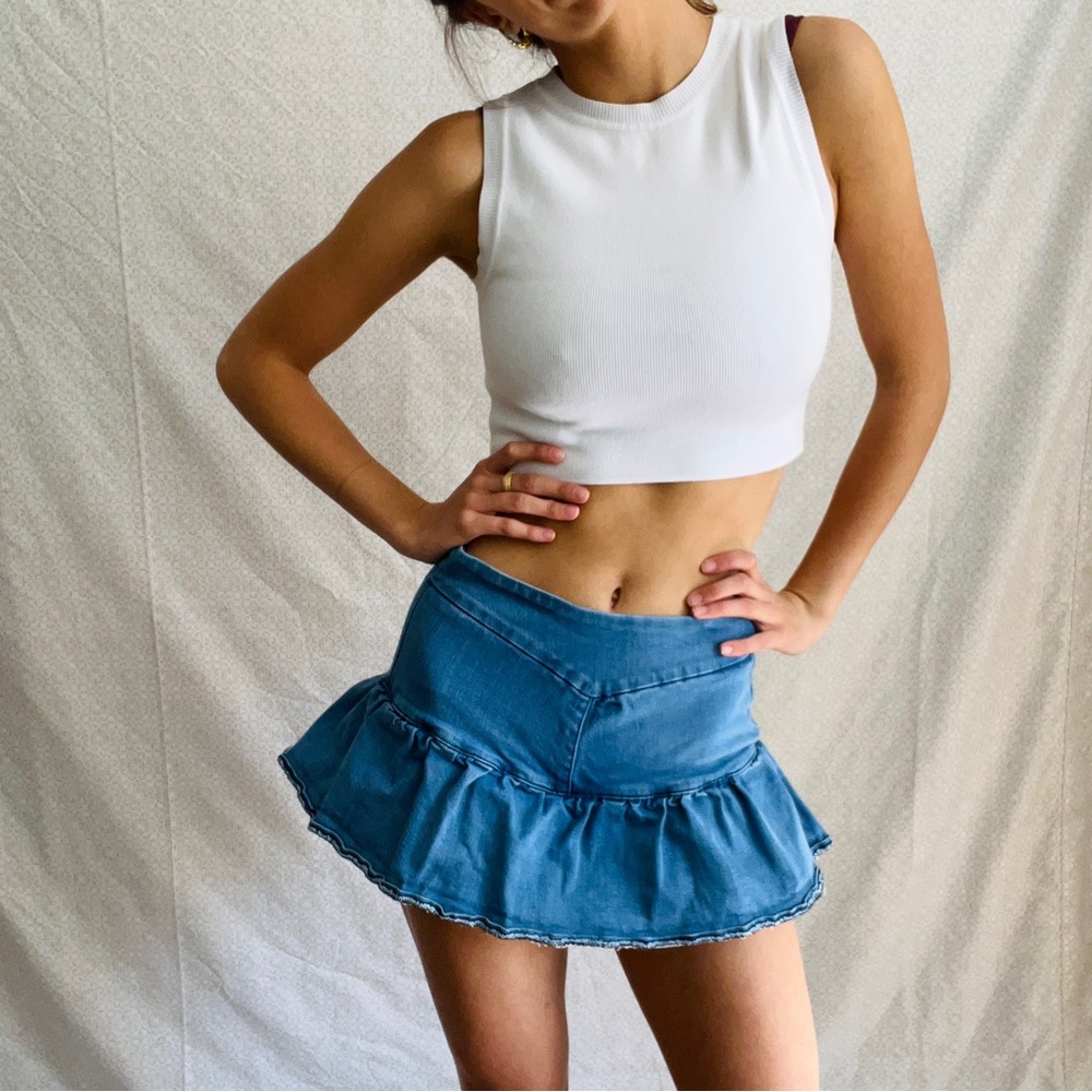 AC Hendon Jean Mini Jean Skort